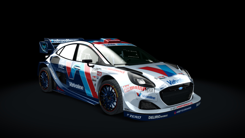 Ford Puma Rally1 2022, skin 7_Valvoline