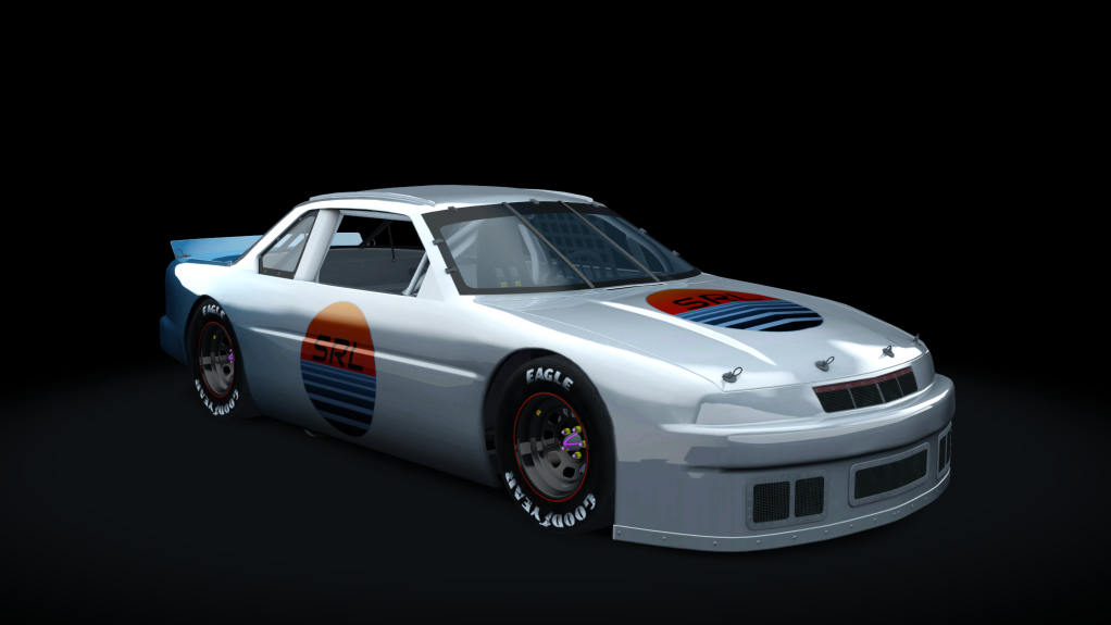 NASCAR 1990 AFX Ver., skin SRL_LightBlue