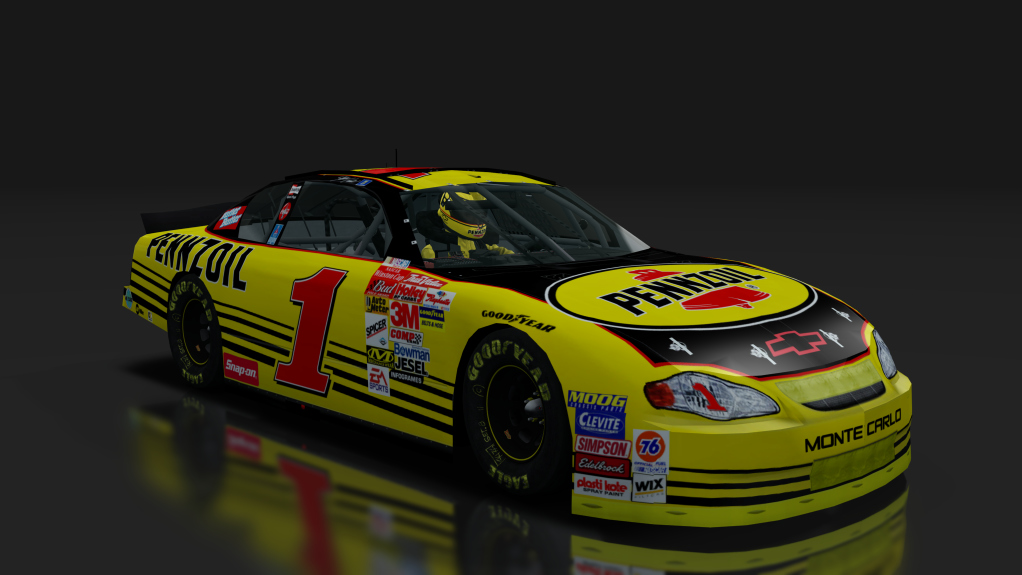 2000 NASCAR Monte Carlo v1.5, skin 1_Pennzoil