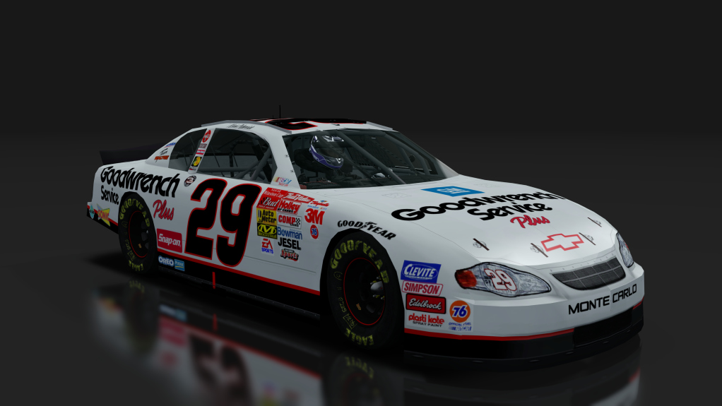 2000 NASCAR Monte Carlo v1.5, skin 29_Goodwrench_BW