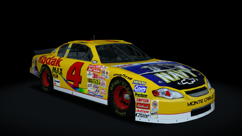 2000 NASCAR Monte Carlo v1.5, skin 4_2000_kodak_navy