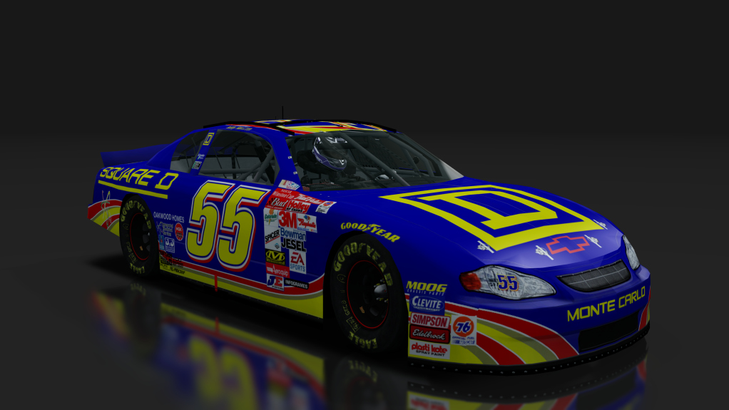 2000 NASCAR Monte Carlo v1.5, skin 55_Square_D