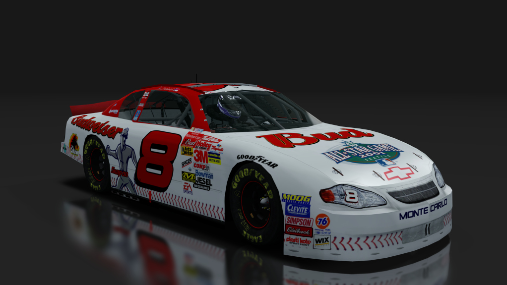 2000 NASCAR Monte Carlo v1.5, skin 8_Budweiser_2001