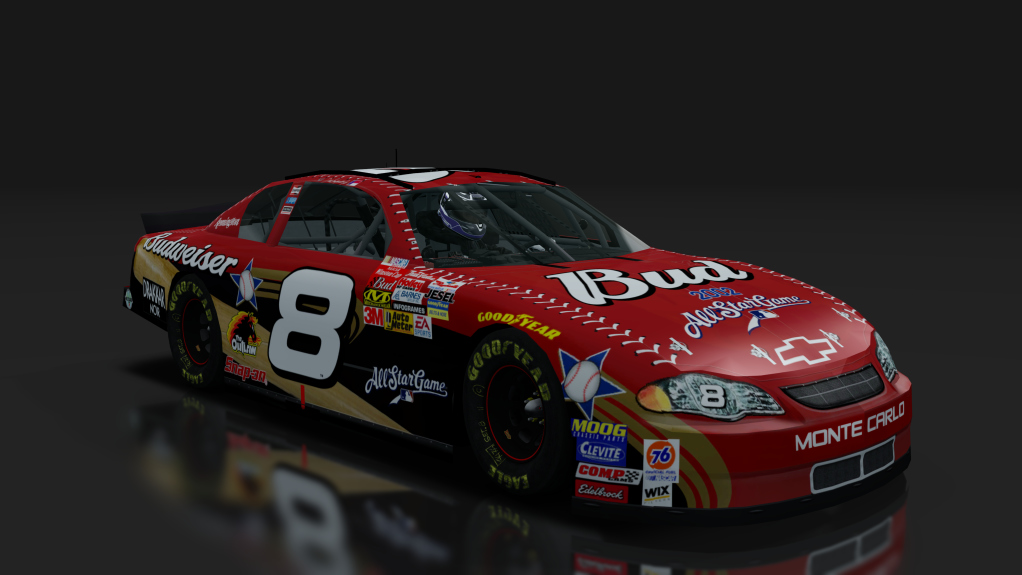2000 NASCAR Monte Carlo v1.5, skin 8_Budweiser_2002