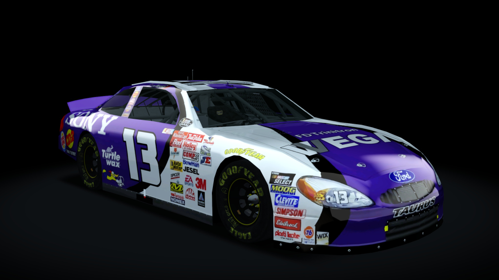 2000 NASCAR Ford Taurus v1.5, skin 13_2000_sony_wega