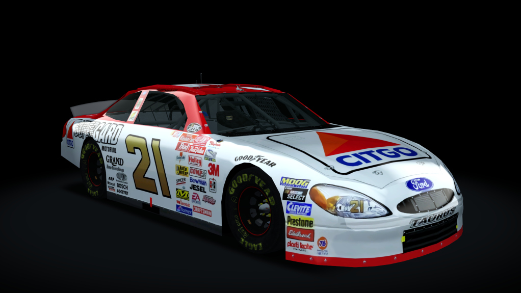 2000 NASCAR Ford Taurus v1.5, skin 21_2000_citgo_70s