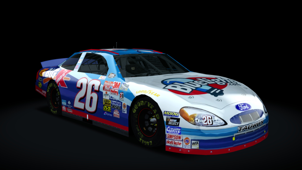 2000 NASCAR Ford Taurus v1.5, skin 26_2000_bluelight.com