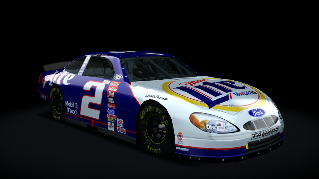 2000 NASCAR Ford Taurus v1.5, skin 2_2000_miller_lite