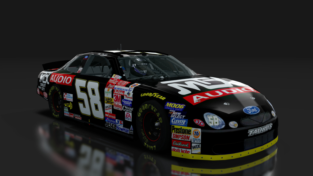 2000 NASCAR Ford Taurus v1.5, skin 58_mtx_audio