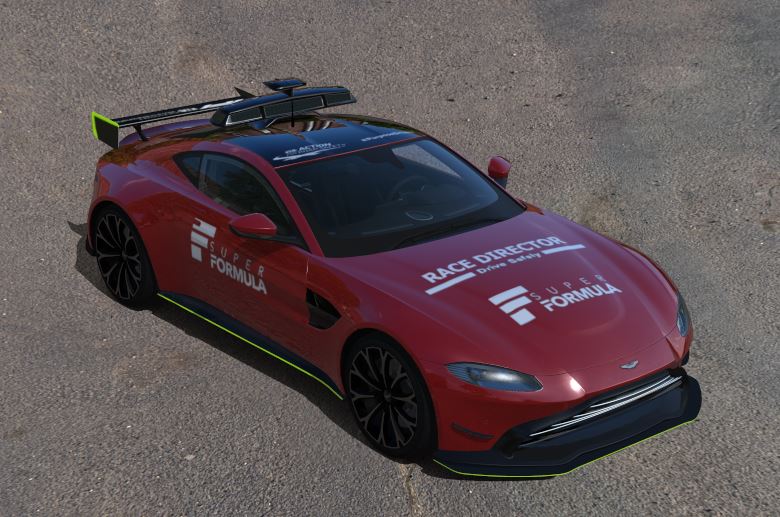 Aston Martin Vantage safety car 2021, skin Race Director