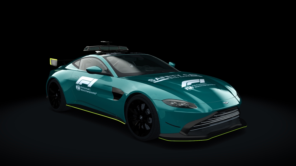 Aston Martin Vantage Safety Car 2021 Sussy, skin F1