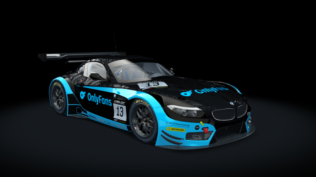 BMW Z4 GT3, skin SIMMAGIC_OnlyFans_Racing