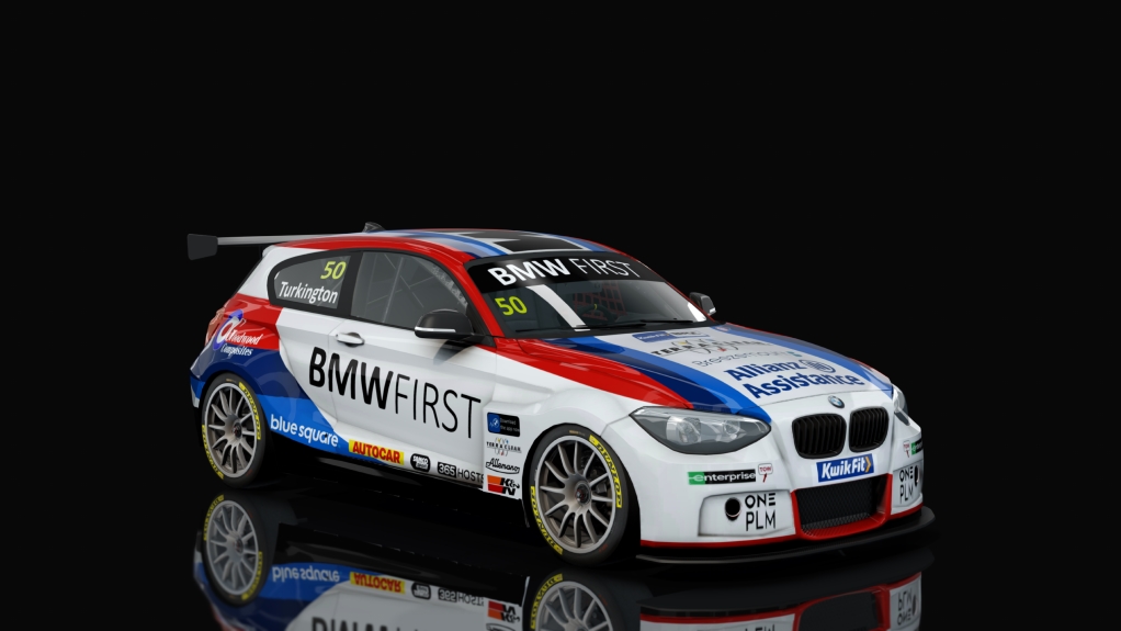 BTCC 2018 BMW 125i M Sport, skin 2022_Colin_Turkington