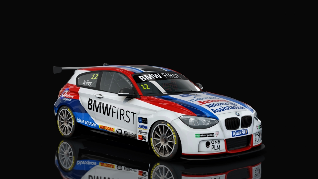 BTCC 2018 BMW 125i M Sport, skin 2022_Stephen_Jelley