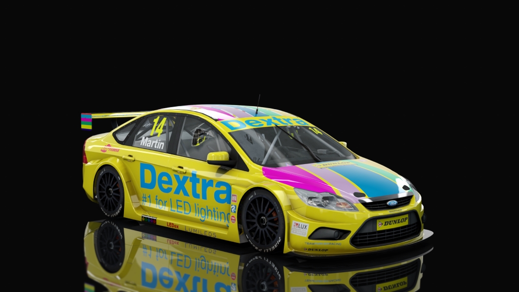BTCC 2014 Ford focus, skin Dextra_16