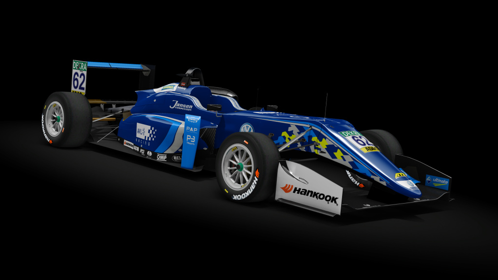 Dallara F317, skin F3_EU_Habsburg