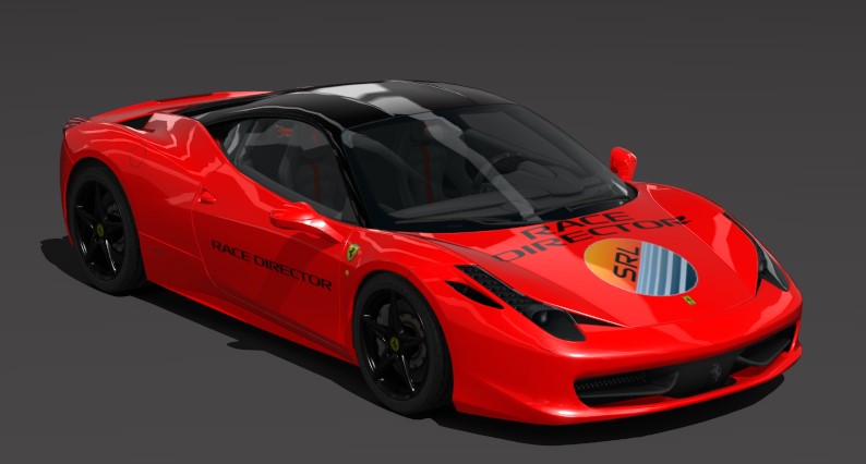 Ferrari 458 Italia, skin Race Director