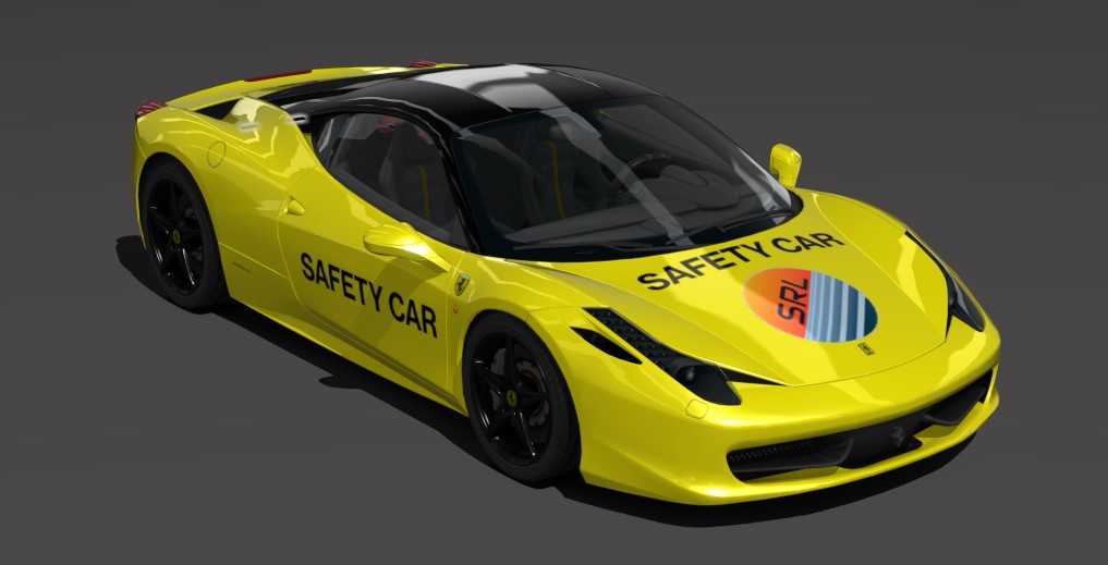 Ferrari 458 Italia, skin Safety Car