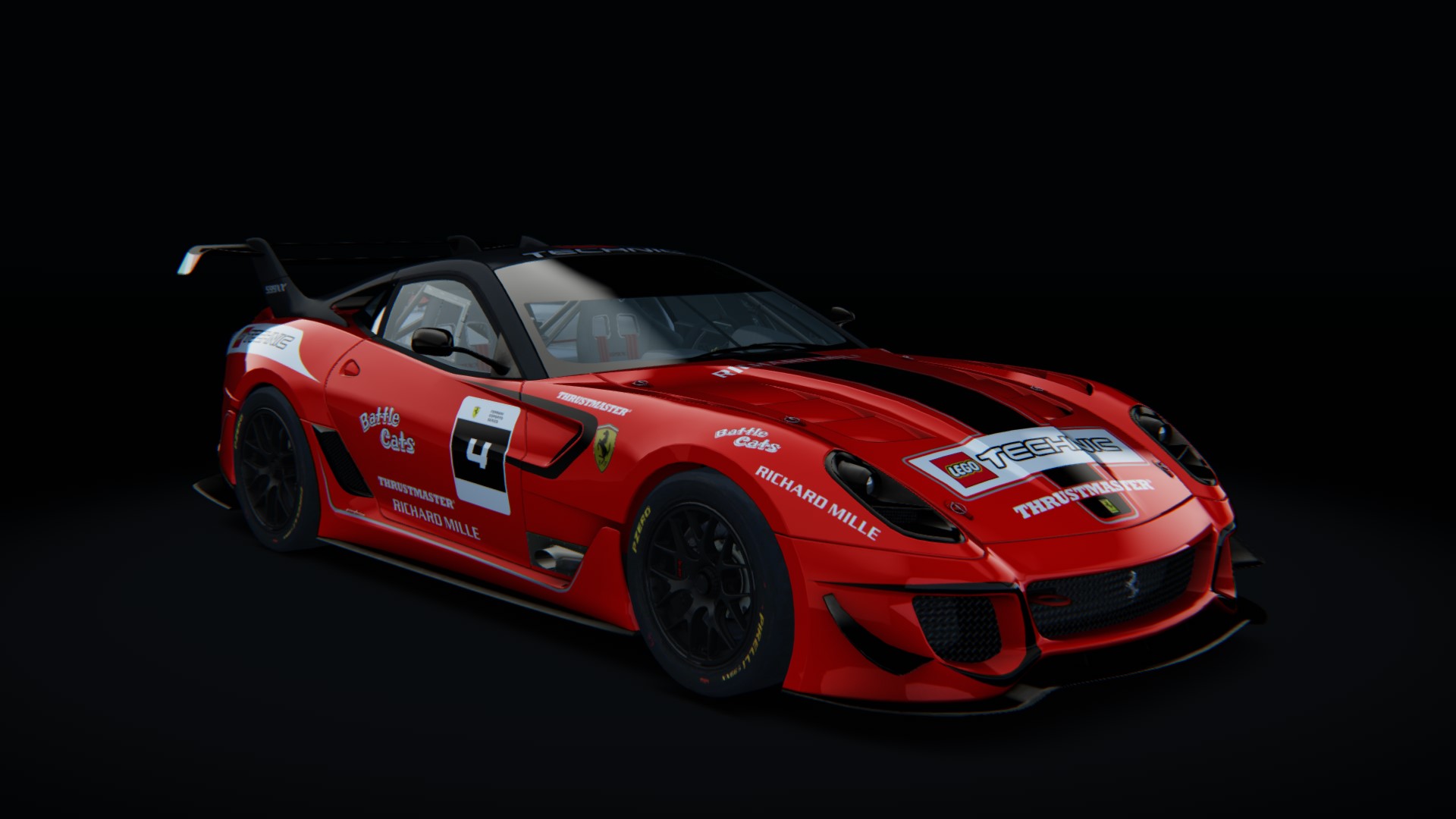 Ferrari 599XX EVO, skin fes_2021_04_red