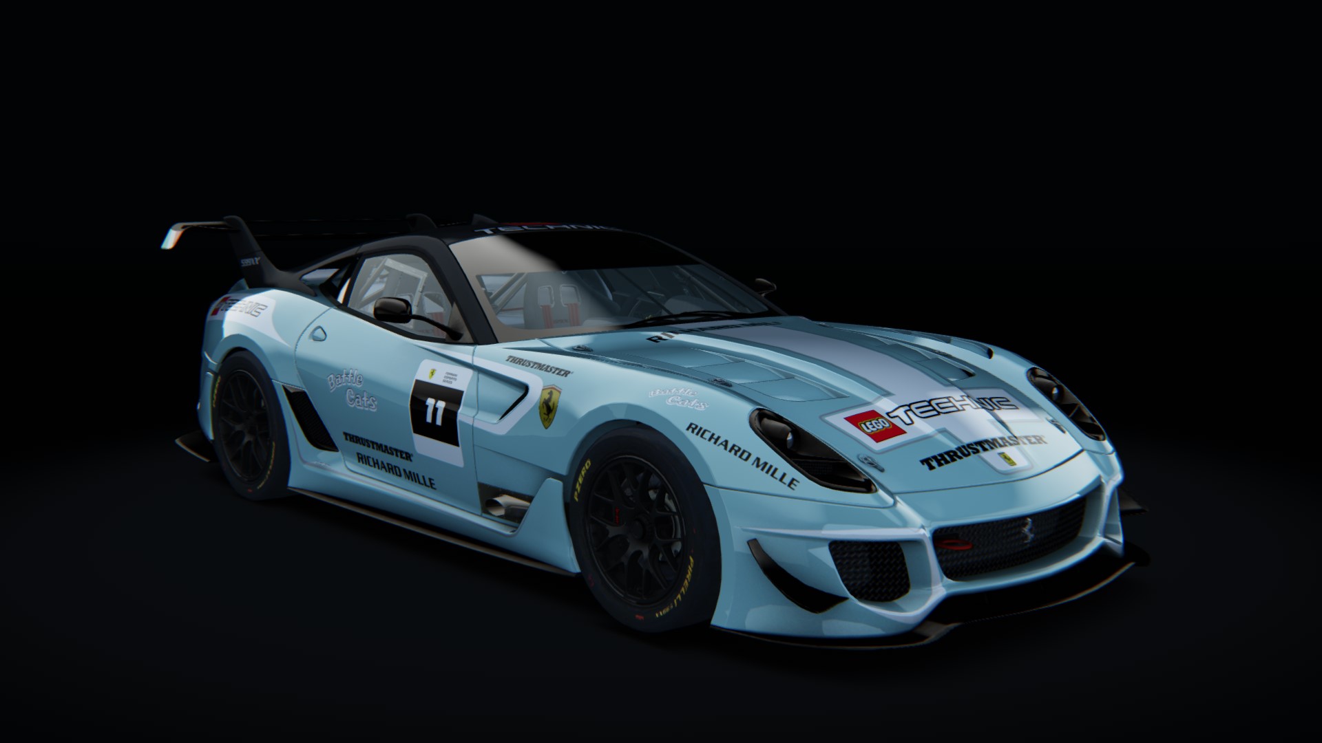 Ferrari 599XX EVO, skin fes_2021_11_grey_alloy