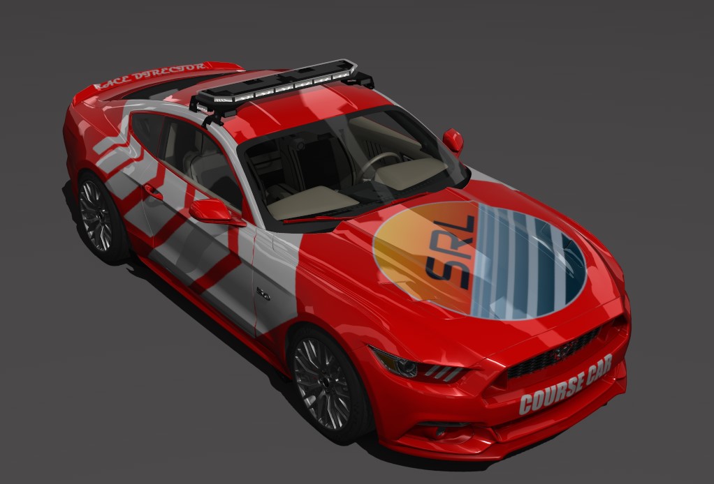 Ford Mustang VRL Safety Car v2, skin mustang_srl_rd
