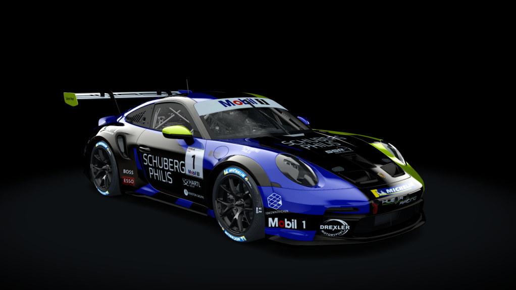 Porsche 911 GT3 Cup 992, skin 1 - HUBERT RACING