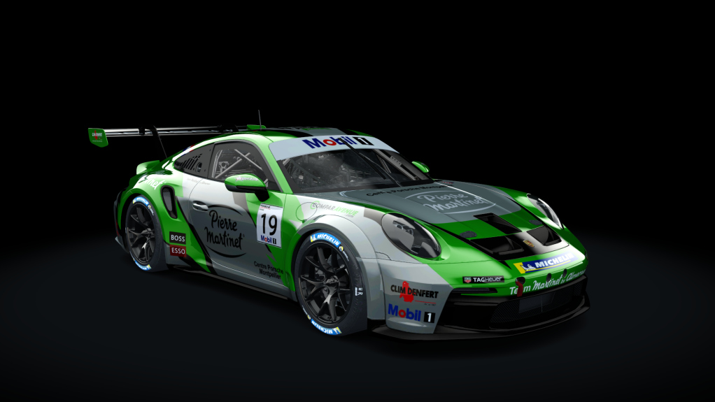 Porsche 911 GT3 Cup 992, skin 19 - MARTINET BY ALMERAS