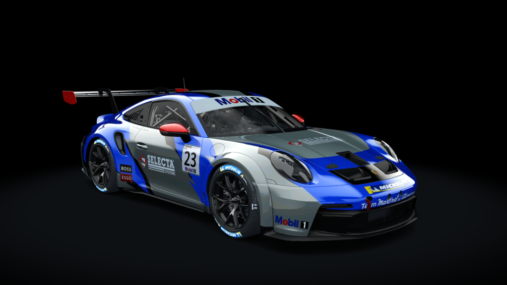 Porsche 911 GT3 Cup 992, skin 23 - MARTINET BY ALMERAS