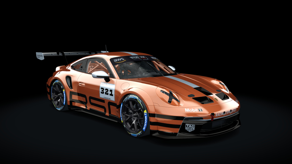 Porsche 911 GT3 Cup 992, skin 8
