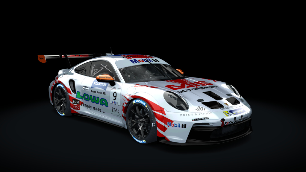 Porsche 911 GT3 Cup 992, skin 9 - FACH AUTO TECH