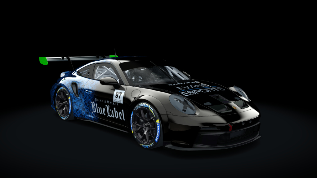 Porsche 911 GT3 Cup 992, skin Evans_Esports