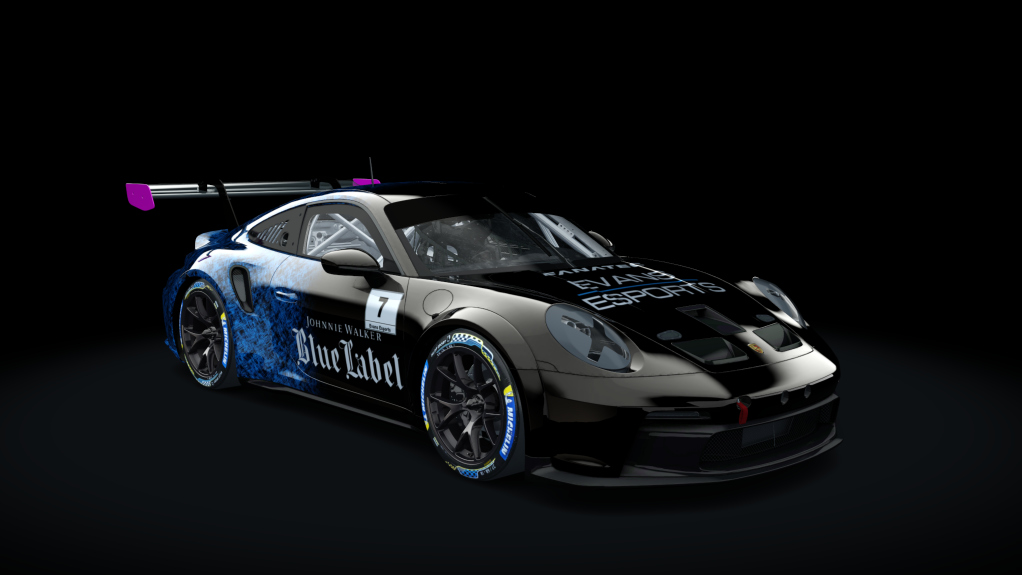 Porsche 911 GT3 Cup 992, skin Evans_Esports_2