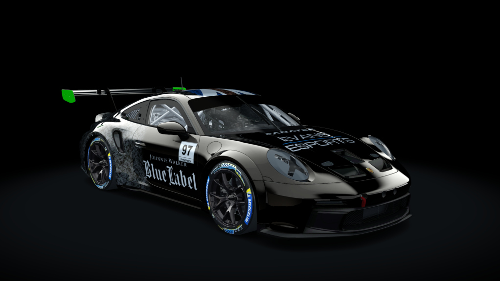 Porsche 911 GT3 Cup 992, skin Evans_Esports_Special