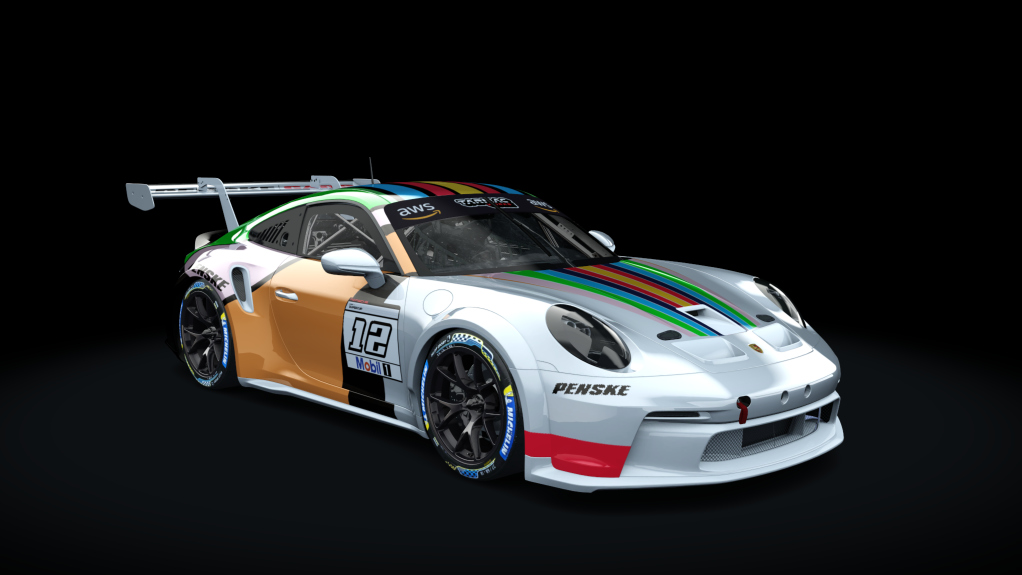 Porsche 911 GT3 Cup 992, skin PorschePenske12