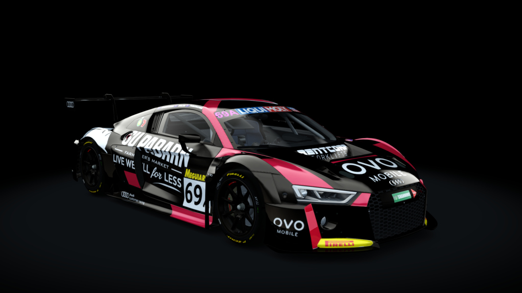 Audi R8 LMS 2016, skin 2018_Customer_Racing_69