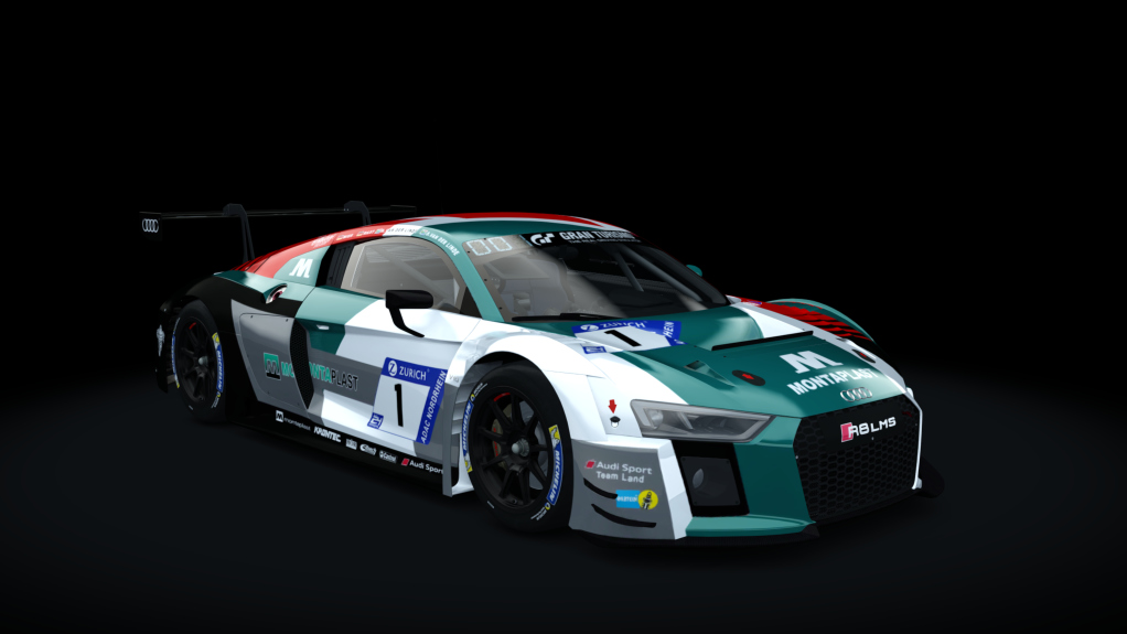 Audi R8 LMS 2016, skin 2018_N24_Land_1