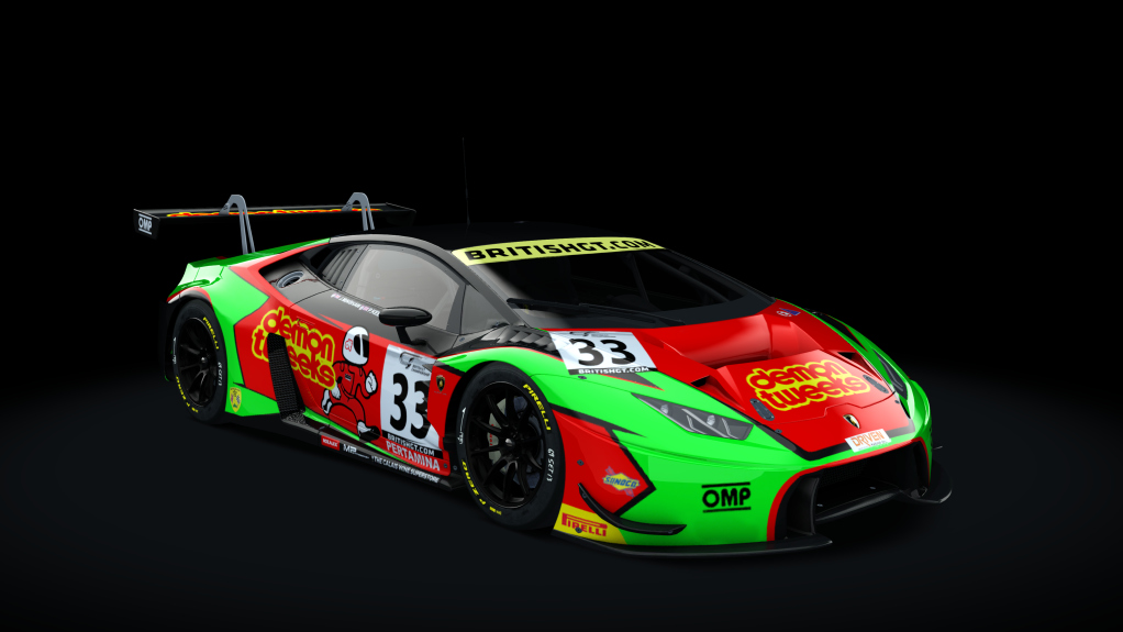 Lamborghini Huracan GT3, skin 2018_BGT_Barwell_33