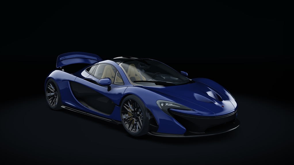 McLaren P1 HC Hyper 1500, skin Blue