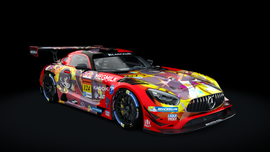 Mercedes-Benz AMG GT3, skin 124