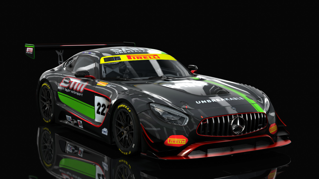 Mercedes-Benz AMG GT3, skin 2018_AGT_222