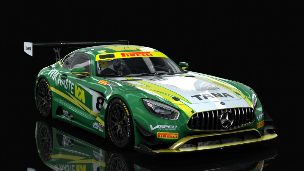 Mercedes-Benz AMG GT3, skin 2018_AGT_8