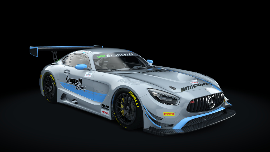 Mercedes-Benz AMG GT3, skin 2018_BAS_GruppeM_888