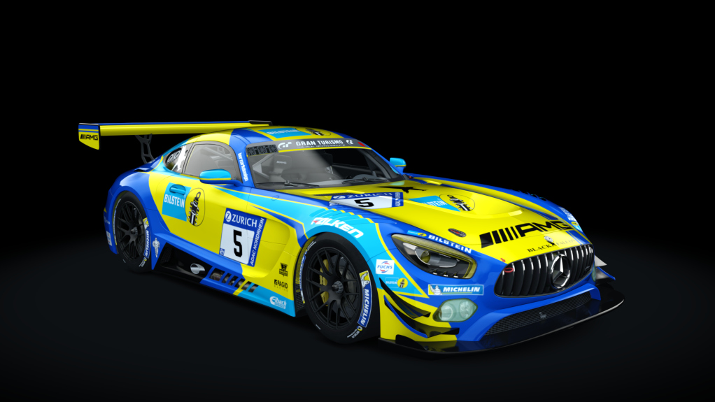 Mercedes-Benz AMG GT3, skin 2018_BF_N24_5