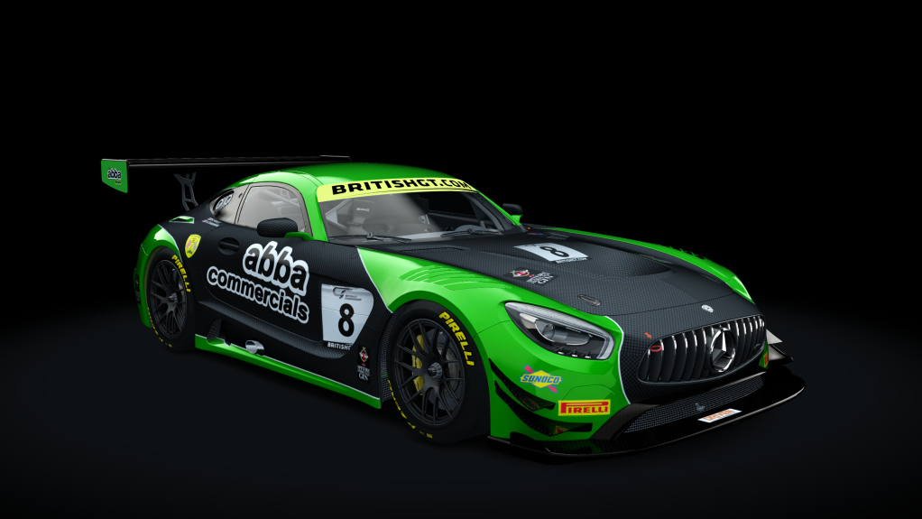 Mercedes-Benz AMG GT3, skin 2018_BGT_ABBA_8