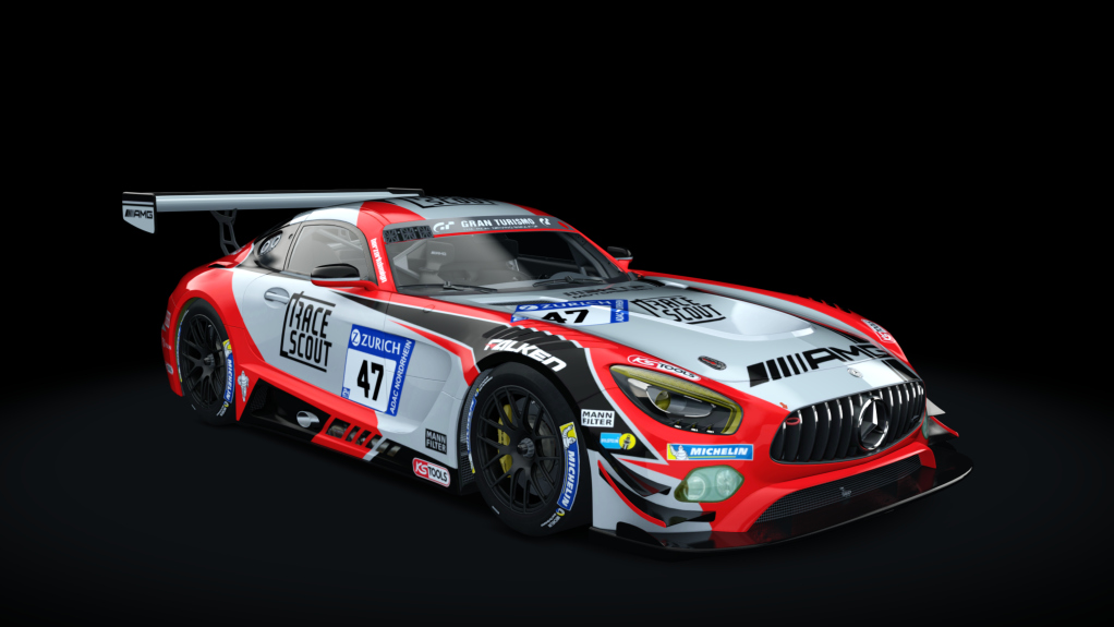 Mercedes-Benz AMG GT3, skin 2018_HTP_N24_47