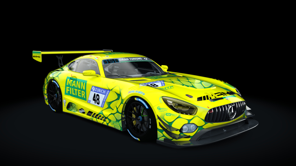 Mercedes-Benz AMG GT3, skin 48_HTP_MANN-FILTER_N24a_2018