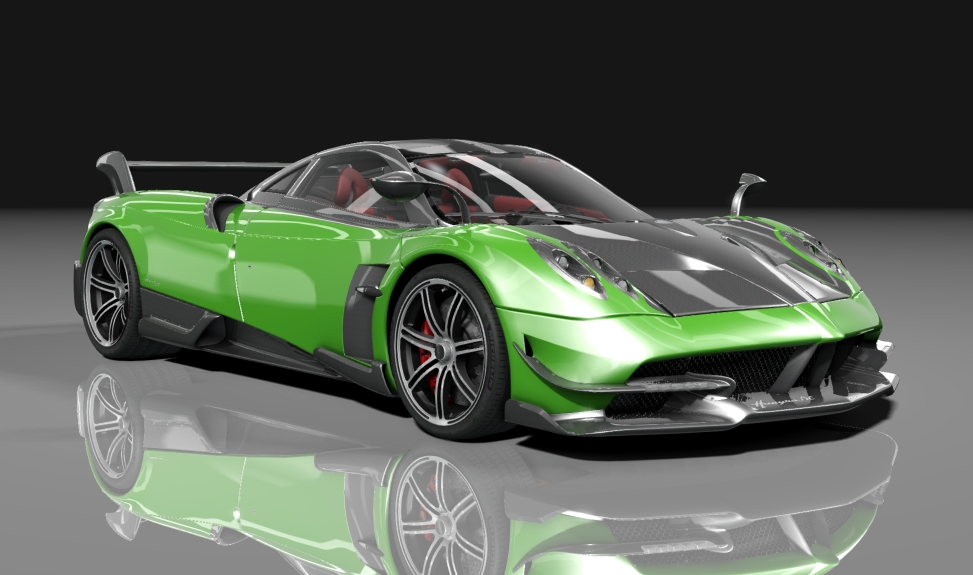 Pagani Huayra BC Horacio, skin lime