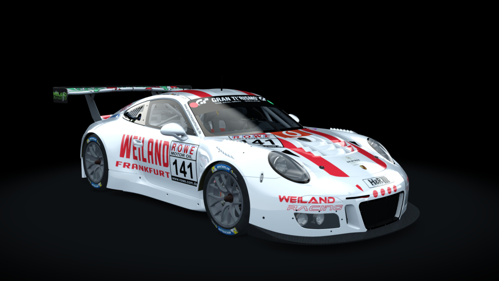 Porsche 911 GT3 R 2016, skin 141_Weiland_Racing_VLN8_2018