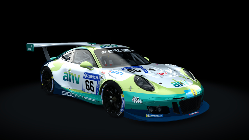 Porsche 911 GT3 R 2016, skin 2017_MR_N24_66