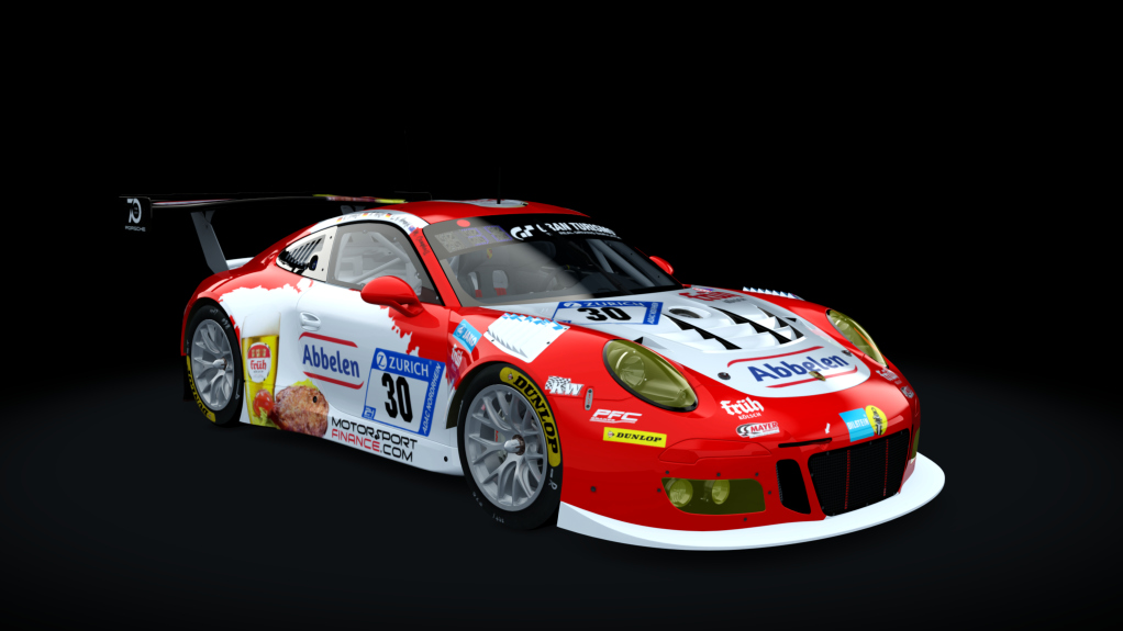 Porsche 911 GT3 R 2016, skin Frikadelli_Racing_30_2018